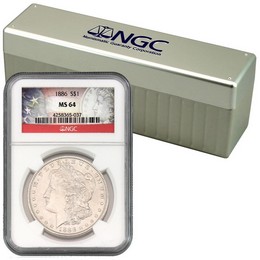 20 Different Morgan Dollars NGC MS64
