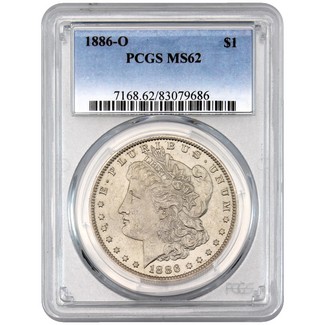 1886-O Morgan Dollar NGC MS 61