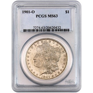1901-O Morgan Dollar PCGS MS-63