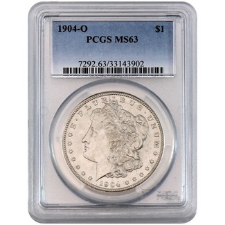 1904-O Morgan Dollar PCGS MS-63