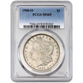 1900-O Morgan Dollar PCGS MS-65
