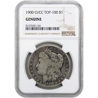 1900 O/CC Morgan Dollar NGC Genuine
