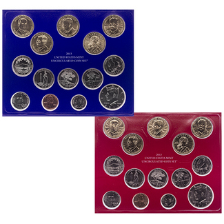 2013 Mint Set in OGP (28 coins)