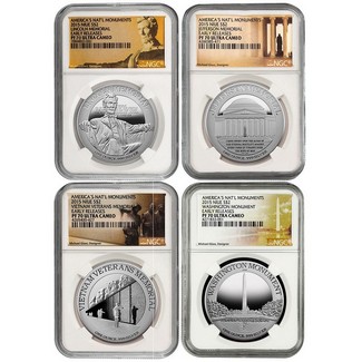 The Complete 2015 Monuments Series - NGC PF70 ER UC