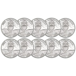 First Communion 1 Ounce Rounds 10 Count Dated 2020