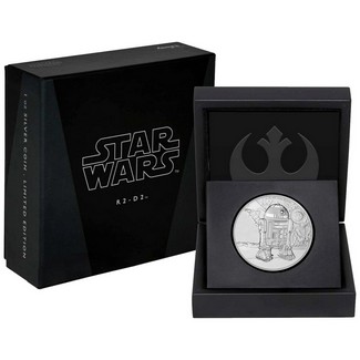2016 $2 Star Wars Classic: R2-D2 1oz Proof Silver in OGP