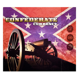 Confederate States of America 3 Piece Currency Set in Folder