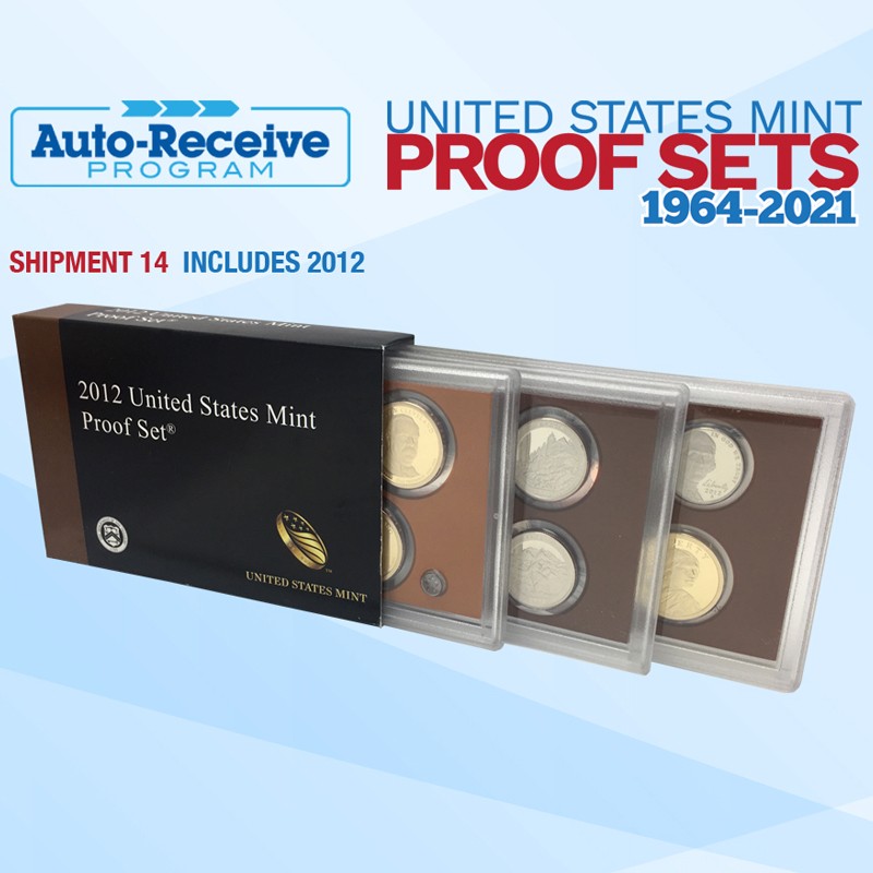 Shipment #14 2012 Proof Set in OGP