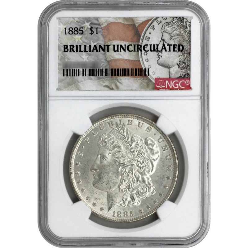 1885-P Morgan Silver Dollar