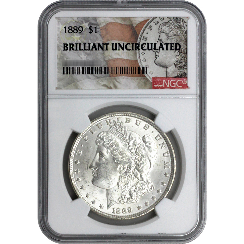 1889-P Morgan Silver Dollar