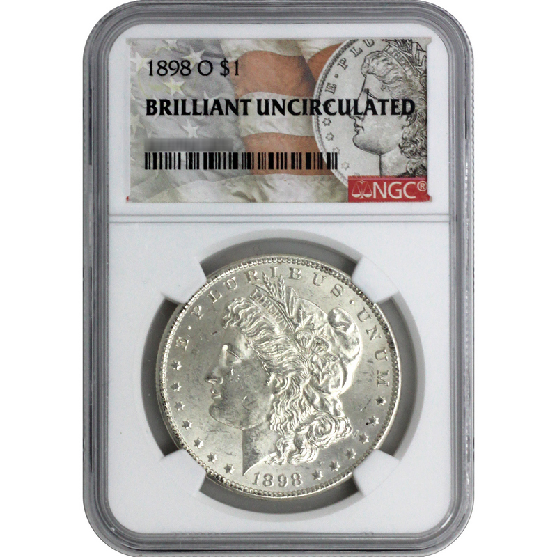 1898-O Morgan Silver Dollar