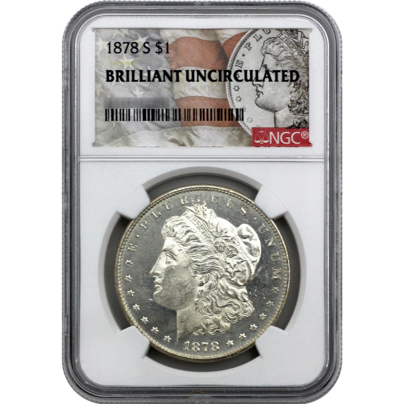 1878-S Morgan Silver Dollar