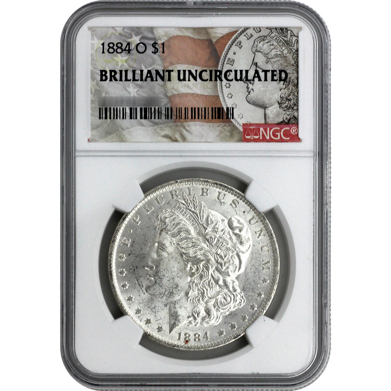 1884-O Morgan Silver Dollar