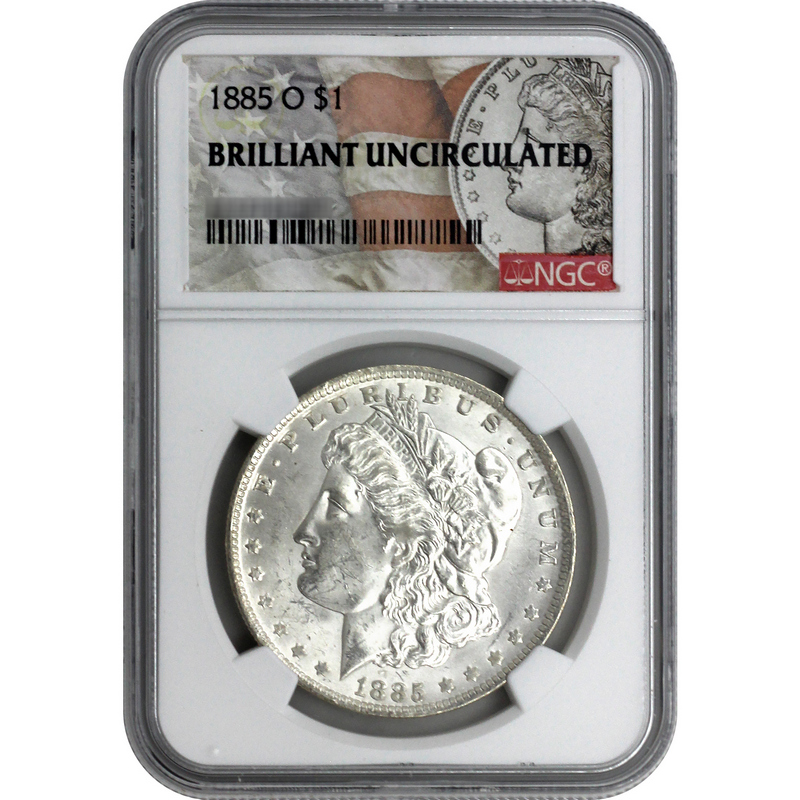 1885-O Morgan Silver Dollar