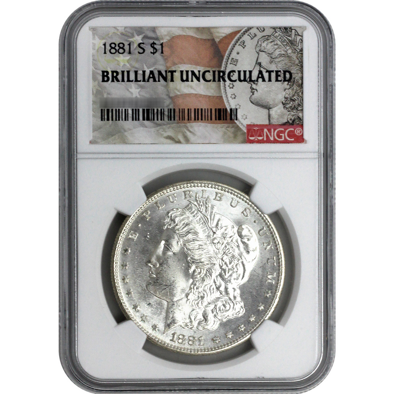 1881-S Morgan Silver Dollar