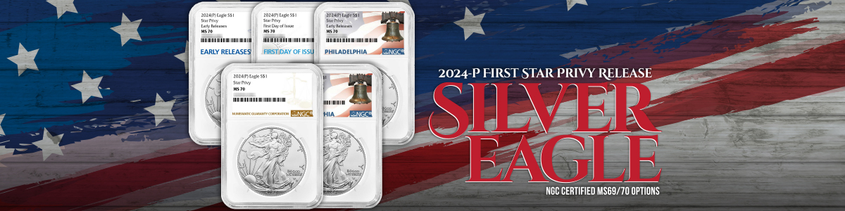 2024 Star Privy American Silver Eagle Coins