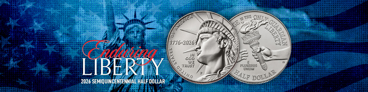 Enduring Liberty 250th Anniversary Half Dollars