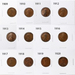 First 12 Years of the Lincoln Cent
