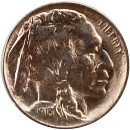 1913 Type 2 Buffalo Nickel BU Condition