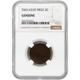 Random Date Two Cent NGC Genuine