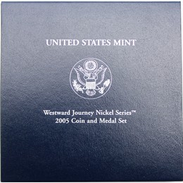 2005 Westward Journey Nickel Series Coin & Medal Set