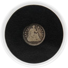 Liberty Seated Half Dime Good - Very Good Condition (1853-1860) Liberty Seated Half Dime Good - Very Good Condition (1853-1860)