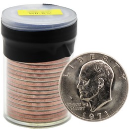 1971 Eisenhower Dollar Roll BU Condition (20 Coins)