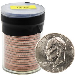 1977 Eisenhower Dollar Roll BU Condition (20 Coins)