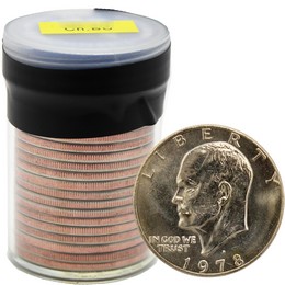 1978 D Eisenhower Dollar Roll BU Condition (20 Coins)