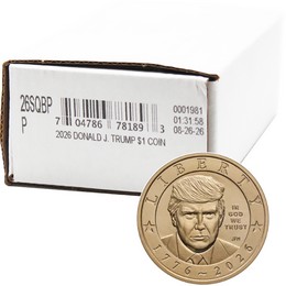 1776-2026 $100 Semiquincentennial Dollar President Donald J. Trump Bag BU Condition in Original U.S. Mint Sealed Box