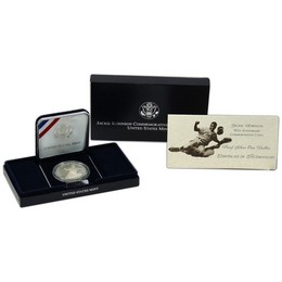 1997 Jackie Robinson Proof Dollar OGP