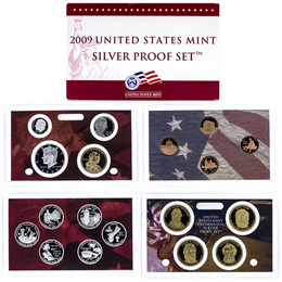 2009 Silver Proof Set in OGP (18 coins) 2009 Silver Proof Set in OGP (18 coins)