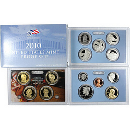 2010 Proof Set in OGP (14 Coins) 2010 Proof Set in OGP (14 Coins)