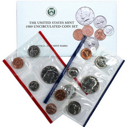 1989 Mint Set in OGP (10 coins)