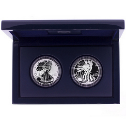 2013 West Point Silver Eagle 2pc Set OGP 2013 West Point Silver Eagle 2pc Set OGP