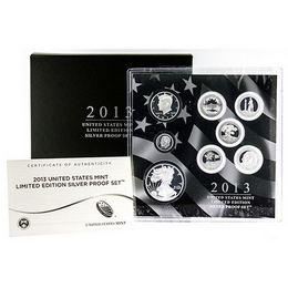 2013 U.S. Mint Limited Edition Silver Proof Set OGP
