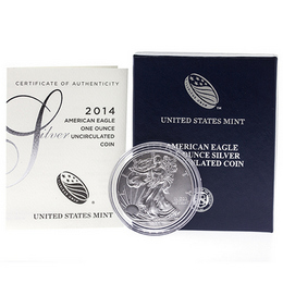 2014 W Burnished Silver Eagle OGP 2014 W Burnished Silver Eagle OGP
