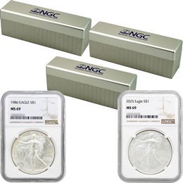 2020 PCGS MS69 Silver Eagle [071WEJ] | eBay