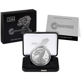 2025 W Proof Silver Eagle Laser Engraved Privy OGP 2025 W Proof Silver Eagle Laser Engraved Privy OGP