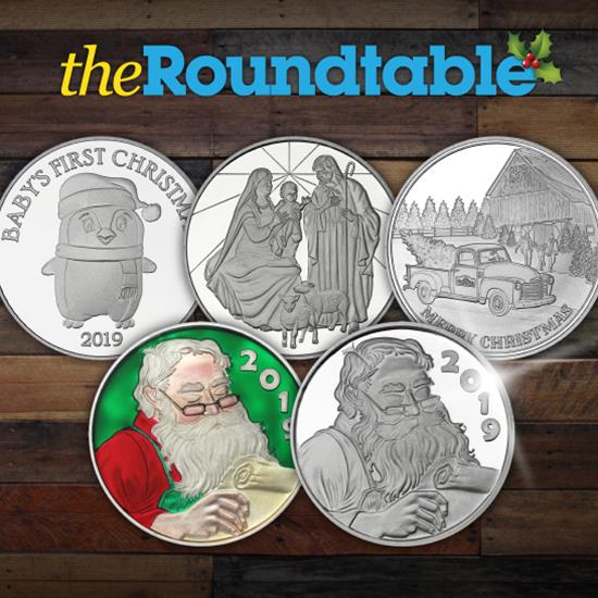 Christmas Silver Available NOW At The Coin Vault!