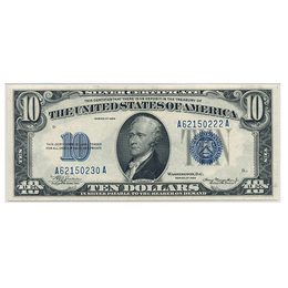 1934 $10 Silver Certificate Very Good or Better 1934 $10 Silver Certificate Very Good or Better