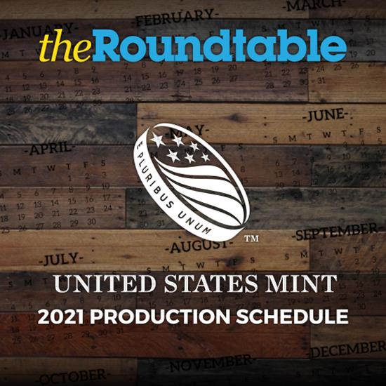 2021 U.S. Mint Production Schedule Preview