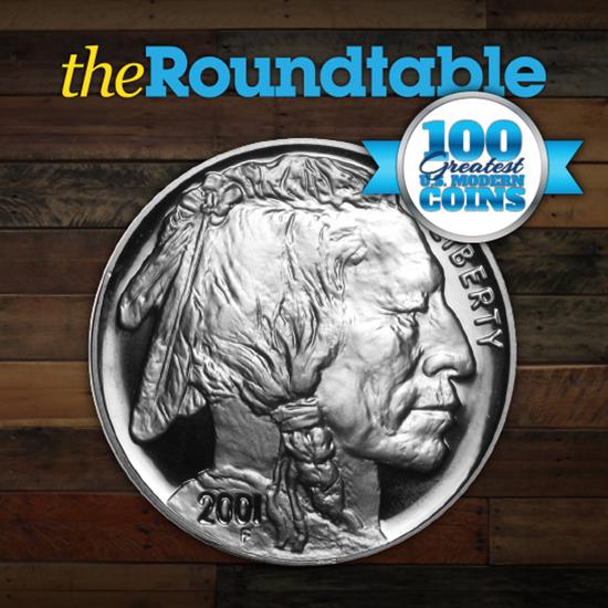 100 Greatest U.S. Modern Coins Series: 2001-P American Buffalo Dollar Commemorative