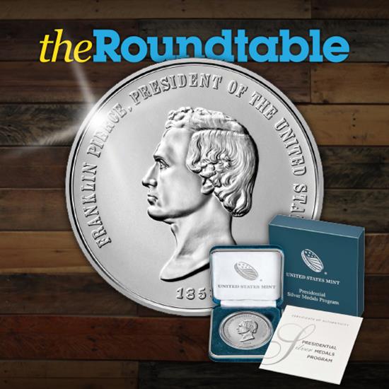 Franklin Pierce Up Next in Presidential Silver Medal Series From U.S. Mint