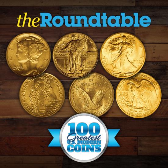 100 Greatest U.S. Modern Coins Series: 2016 Centennial Gold Coins