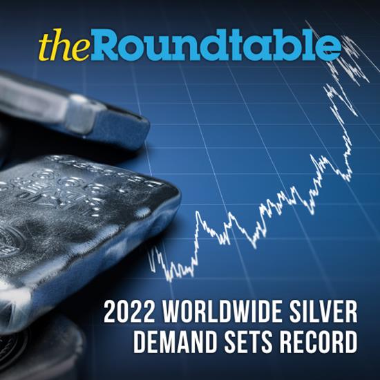 Worldwide Silver Demand in 2022 Set a Record