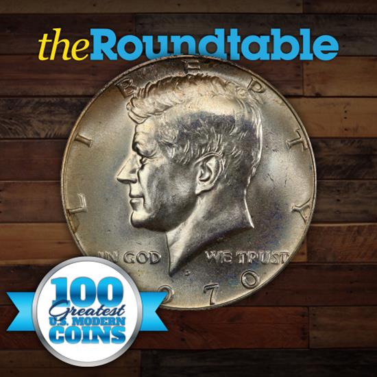 100 Greatest U.S. Modern Coins Series: 1970-D Kennedy Half Dollar