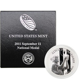 2011 W Proof 9/11 10th Anniversary Silver Medal OGP 2011 W Proof 9/11 10th Anniversary Silver Medal OGP