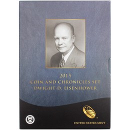 2015 Coin &amp; Chronicles Set – Dwight D. Eisenhower