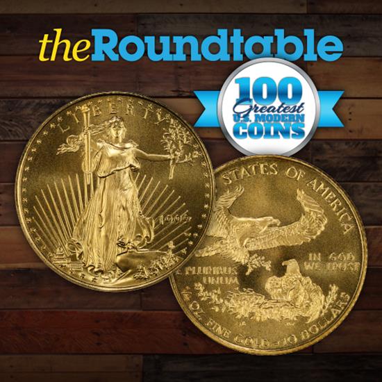 100 Greatest U.S. Modern Coins Series: 1999-W $10 American Gold Eagle, From Unpolished Proof Dies